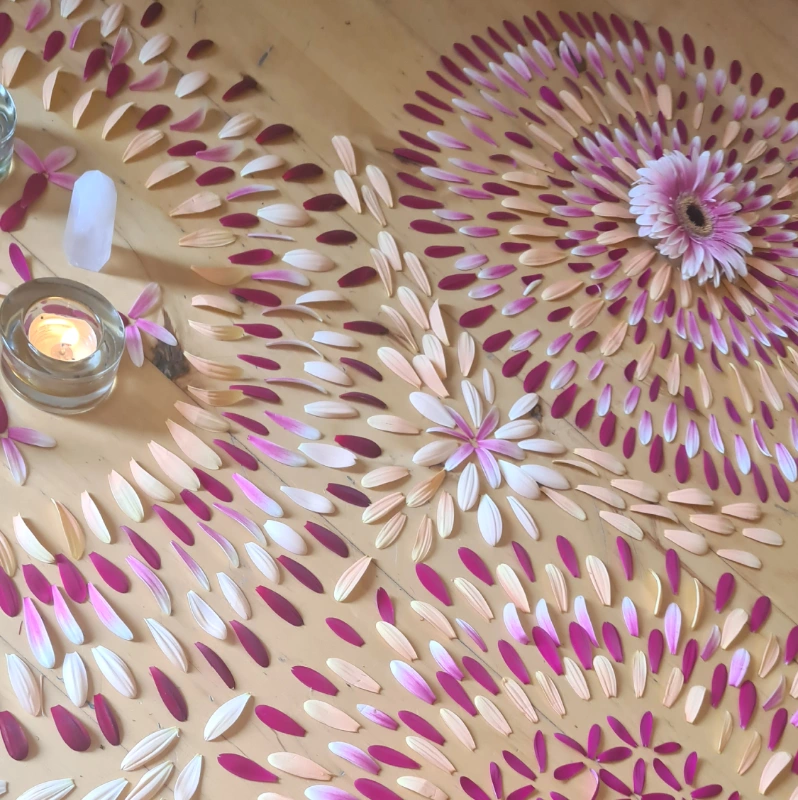 Blumenzeremonie Heilritual