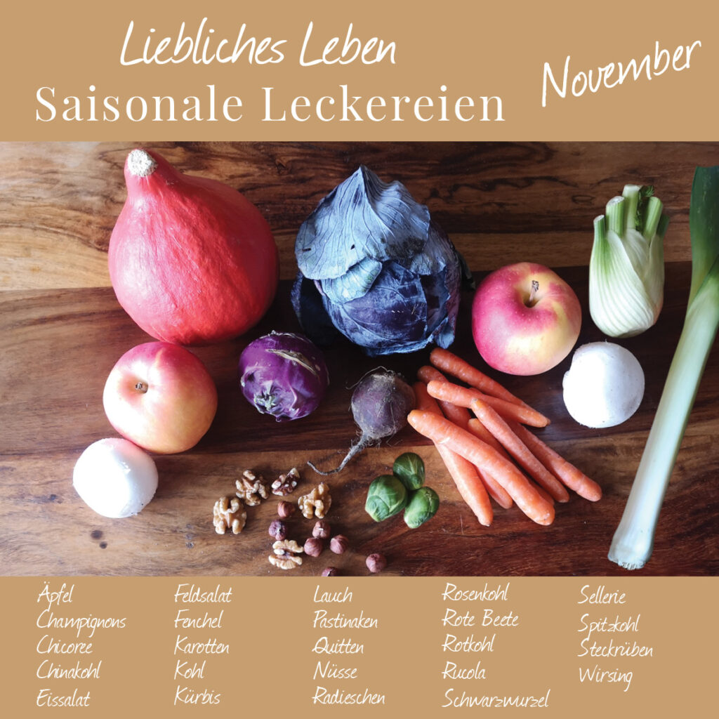 Saisonale Ernährung November