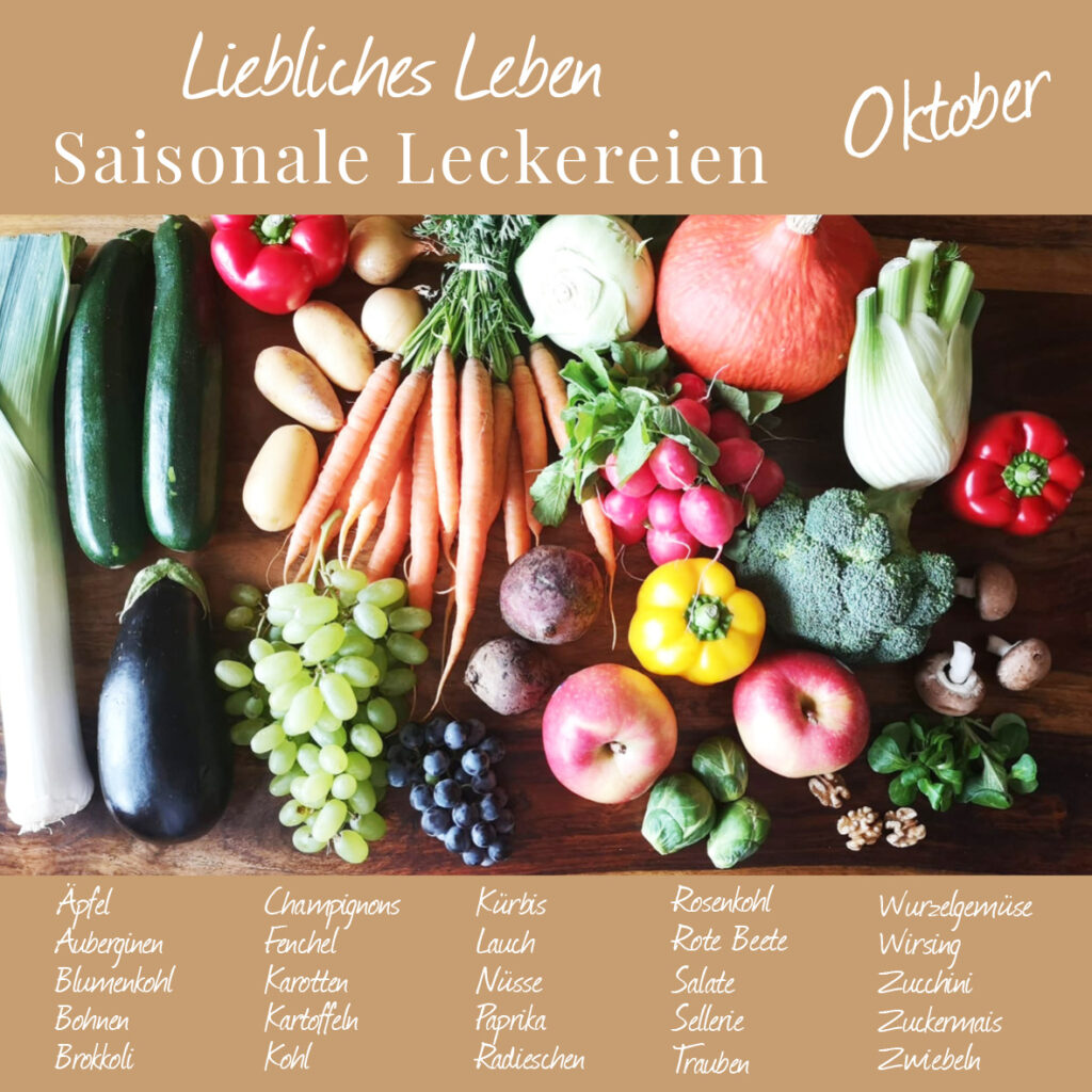 Saisonale Ernährung oktober
