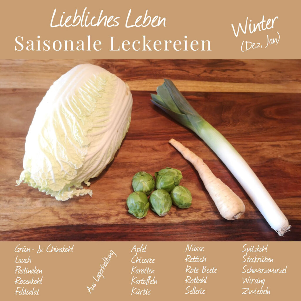 Saisonale Ernährung Winter