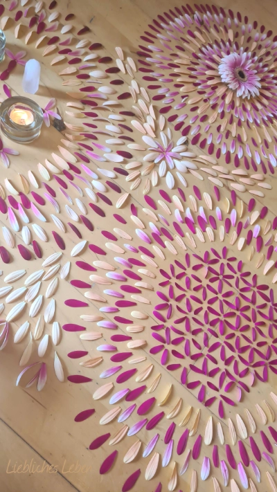 Blumen zeremonie Heilmeditation