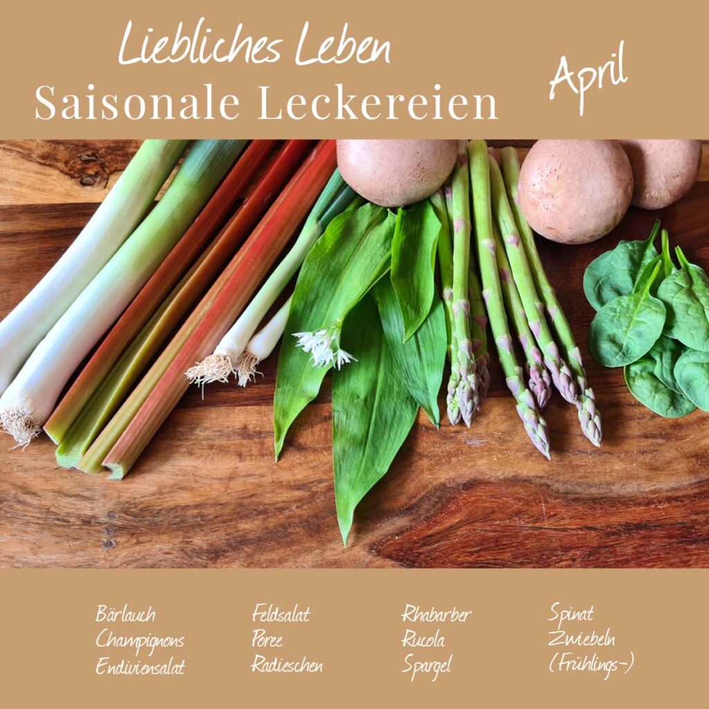 Saisonale Ernährung April