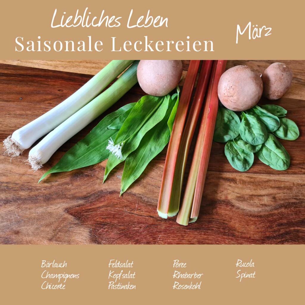 Saisonale Ernährung März